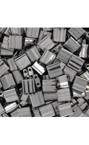 Miyuki tila 5x5mm beads - Nickel plated TL-190